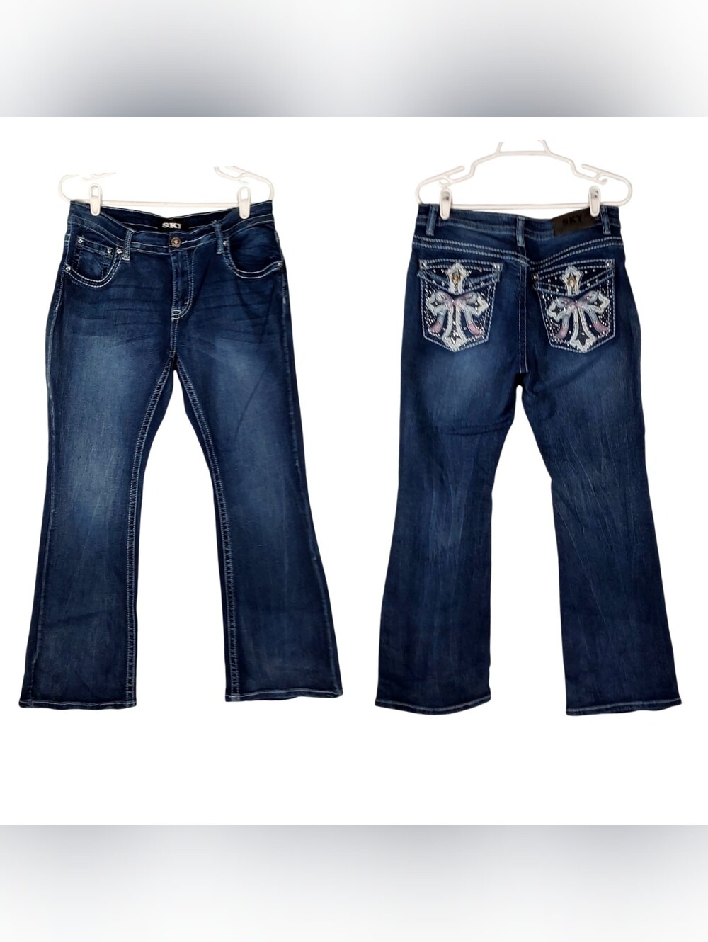 Sky Low Bootcut  Jeans
